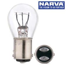 Narva 17635 - 12V 21W BA15S P21W Incandescent Globes (Box of 10)